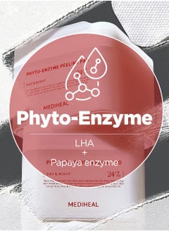 MEDIHEAL MEDIHEAL Phyto Enzyme Peeling Pad - Vegan Face Resurfacing Pore Tightening Gauze Pads with LHA & Papaya Enzym to Control Sebum - Exfoliating Pads for Dead Skin Cells, 90 Pads  - Image 3