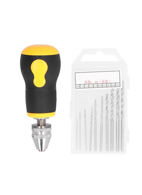Mini Screwdriver Portable Anti Slip Hand Screwdriver Hand Twist Drill 0.5‑3.2mm Drilling Tool