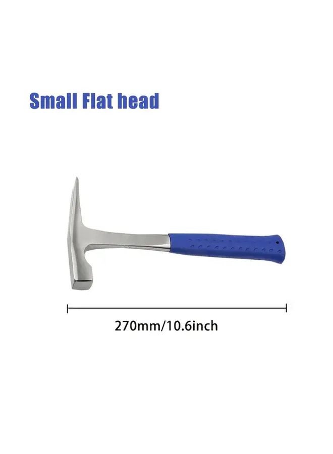 Small Rock Pick Hammer With Non Slip Handle Durable Steel Head For Geology Mining - Image 1