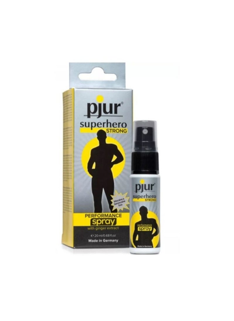 pjur med - Bigors Super Strong Strong Spray For Men 20ml - Image 1