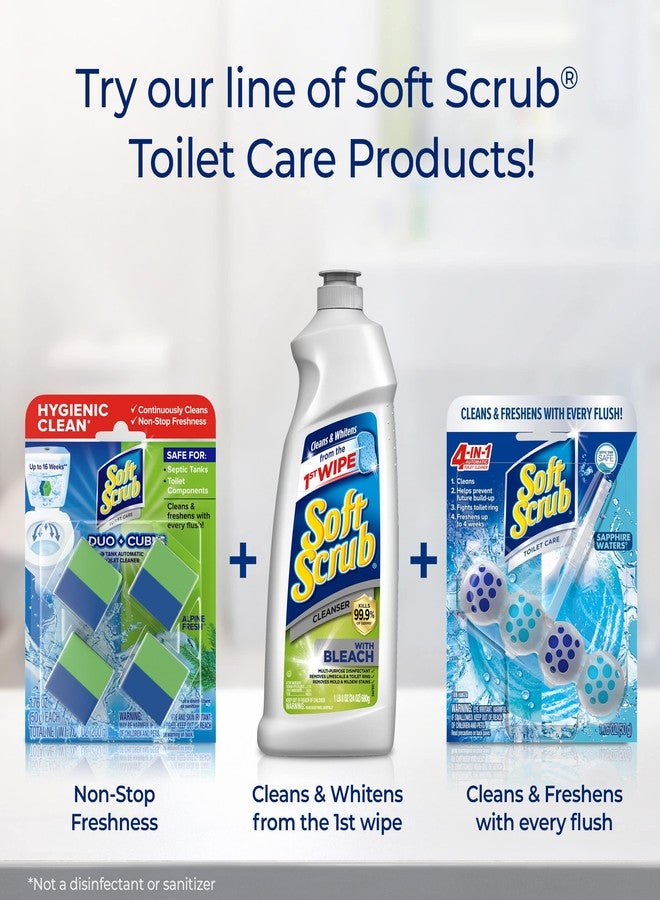 Soft Scrub in-Tank Toilet Cleaner Duo-Cubes, Alpine Fresh, 4Count - Image 5