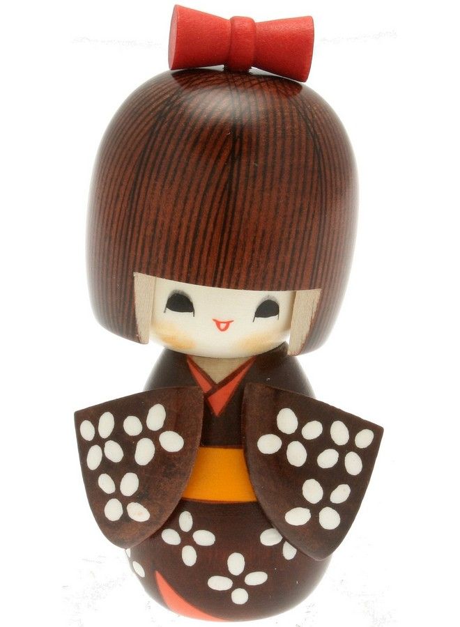 Usaburo Japanese Kokeshi Doll Hana'S Yukata - Image 1