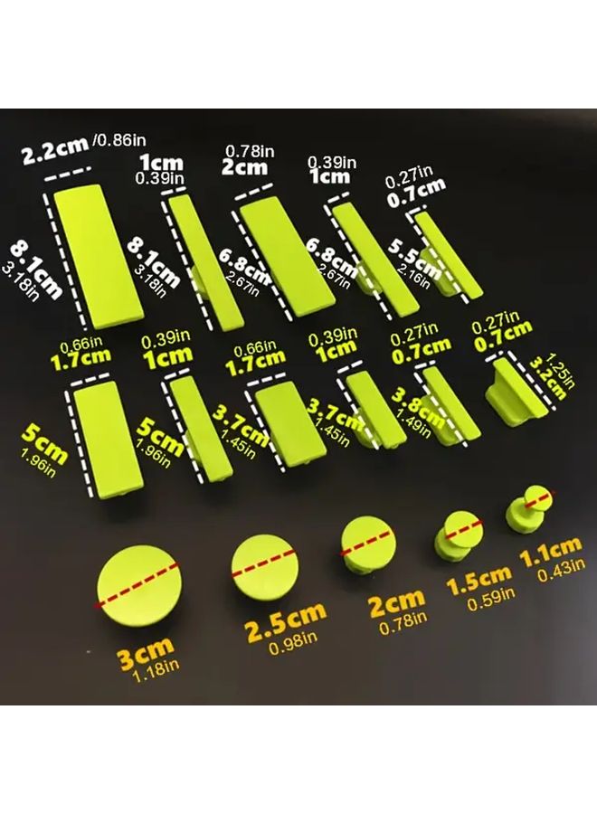 32pcs Paintless Car Dent Removal Puller Tabs Slide Hammer Auto Body Repair Tool - Image 3