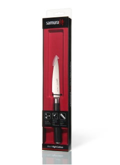 Samura Samura MO-V Paring Knife | 3.5 Inch Blade | G-10 Handle with Stainless Steel Bolster | Single-Layer Molybdenum-Vanadium Steel | Precision Cutting | Corrosion Resistant  - Image 1