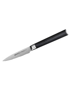 Samura Samura MO-V Paring Knife | 3.5 Inch Blade | G-10 Handle with Stainless Steel Bolster | Single-Layer Molybdenum-Vanadium Steel | Precision Cutting | Corrosion Resistant  - Image 5