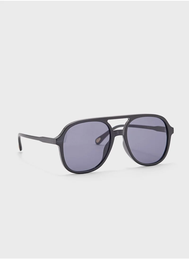 ايلا Oversized Retro Aviators