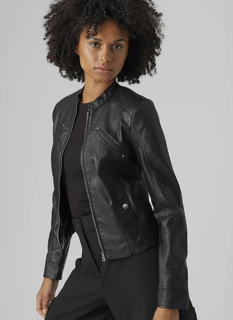 فيرو مودا Women's VMFAVODONA Short Coated Jacket Noos