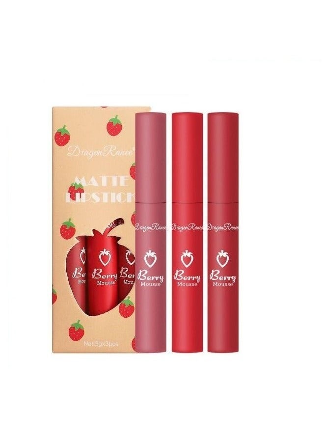 Dragon Ranee Matte Lipstick - Different Shades - 3 Pieces