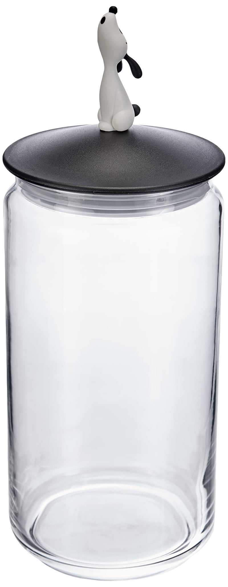 Alessi Ammi21 B Lula' Jar Container  Black  Black - Image 1