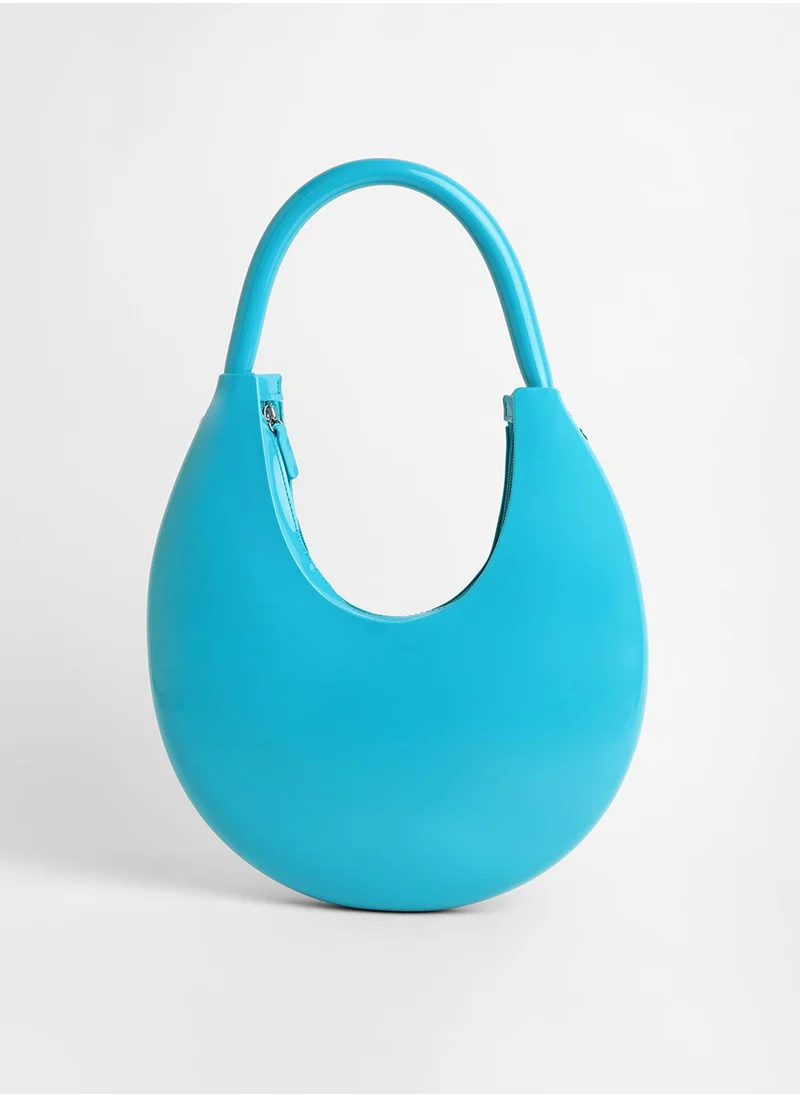 Haute Sauce The Lucida Hobo Bag - Ocean Blue