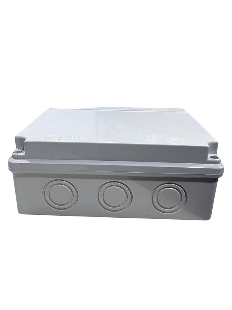 FTC ABS Junction Box 200x155x80mm FJB2015 Pack Of 5Pcs  - Image 2