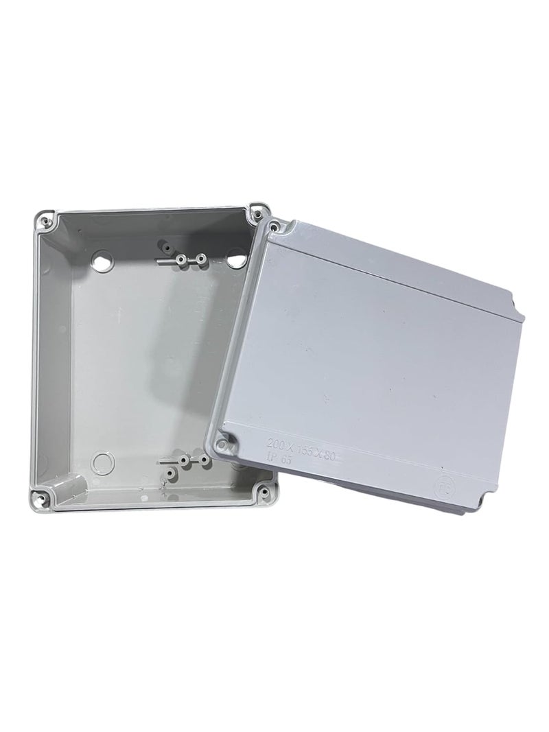 FTC ABS Junction Box 200x155x80mm FJB2015 Pack Of 5Pcs  - Image 3