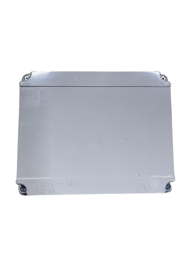 FTC ABS Junction Box 200x155x80mm FJB2015 Pack Of 5Pcs  - Image 1