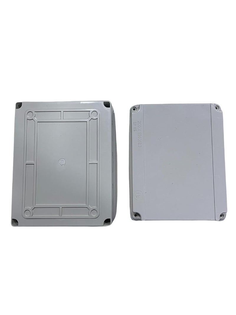 FTC ABS Junction Box 200x155x80mm FJB2015 Pack Of 5Pcs  - Image 5