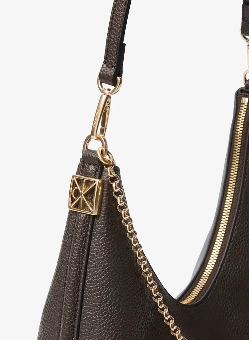 Calvin Klein Delicioso Pebbled Jewellery Chain Hobo Bag for Women | Best Price UAE