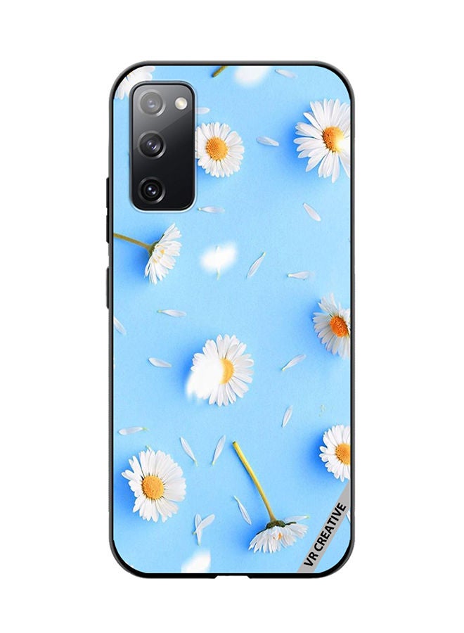 VR CREATIVE Protective Case Cover For Samsung Galaxy S20 FE 5G Flower Design Multicolour - Image 1