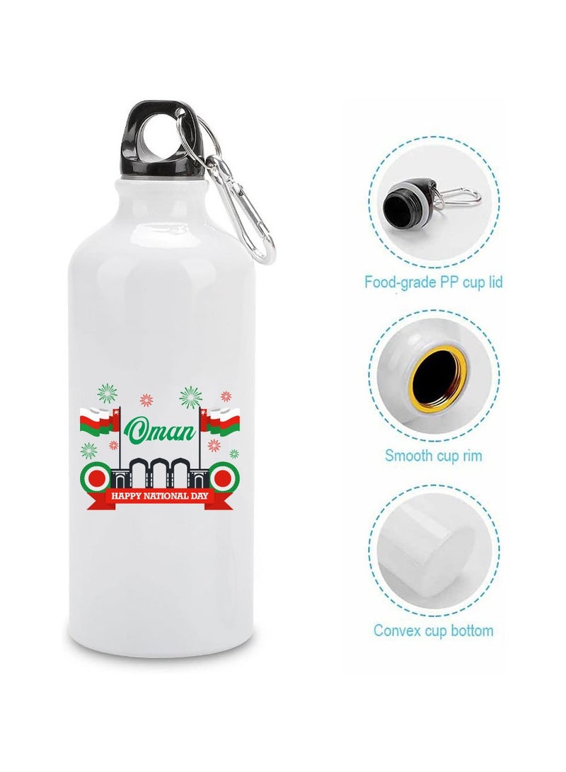 Oman National Day Gift - Aluminum Insulated Sports Water Bottle 700ml - Show Your Omani Pride - Image 2