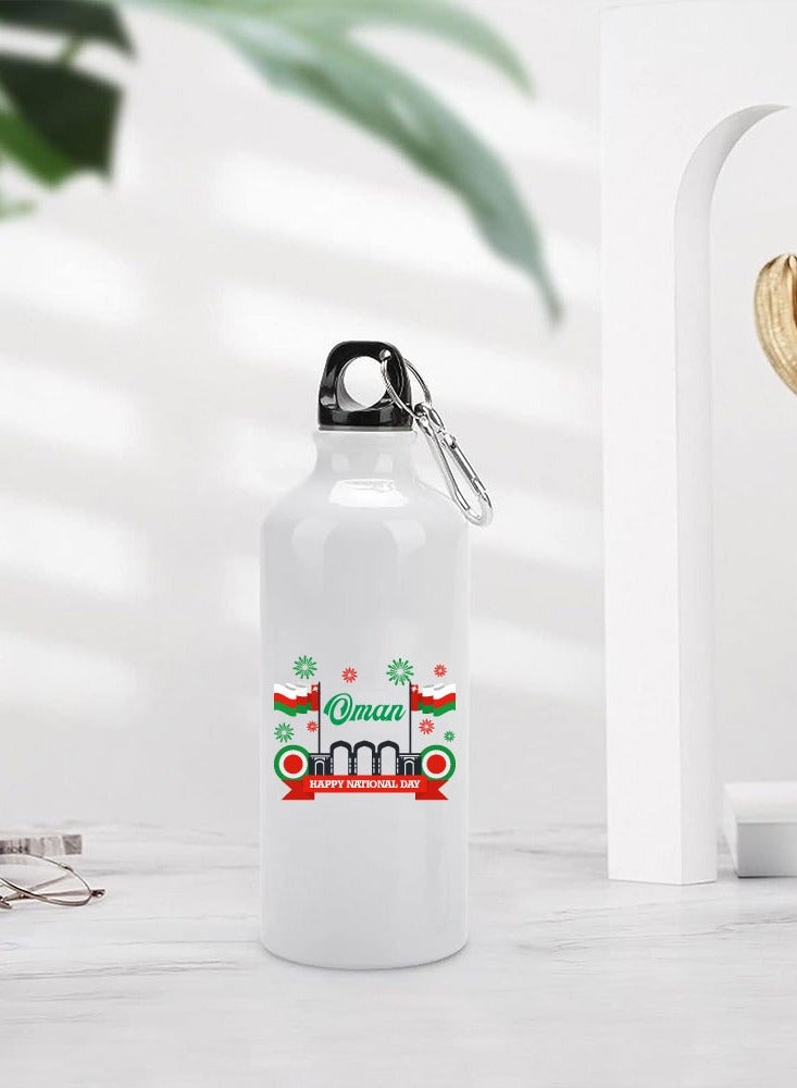 Oman National Day Gift - Aluminum Insulated Sports Water Bottle 700ml - Show Your Omani Pride - Image 5