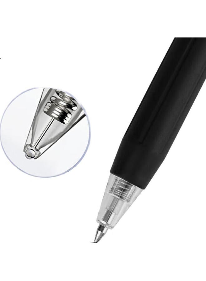 Snowhite Retractable Gel Pen 0.7Mm Quick-Drying Push-Button Bold Signature Pen For Students, Hard Pen Calligraphy Practice Pen Thick Red Pen For Teachers G-103.7 Red 12 Pack - Image 3