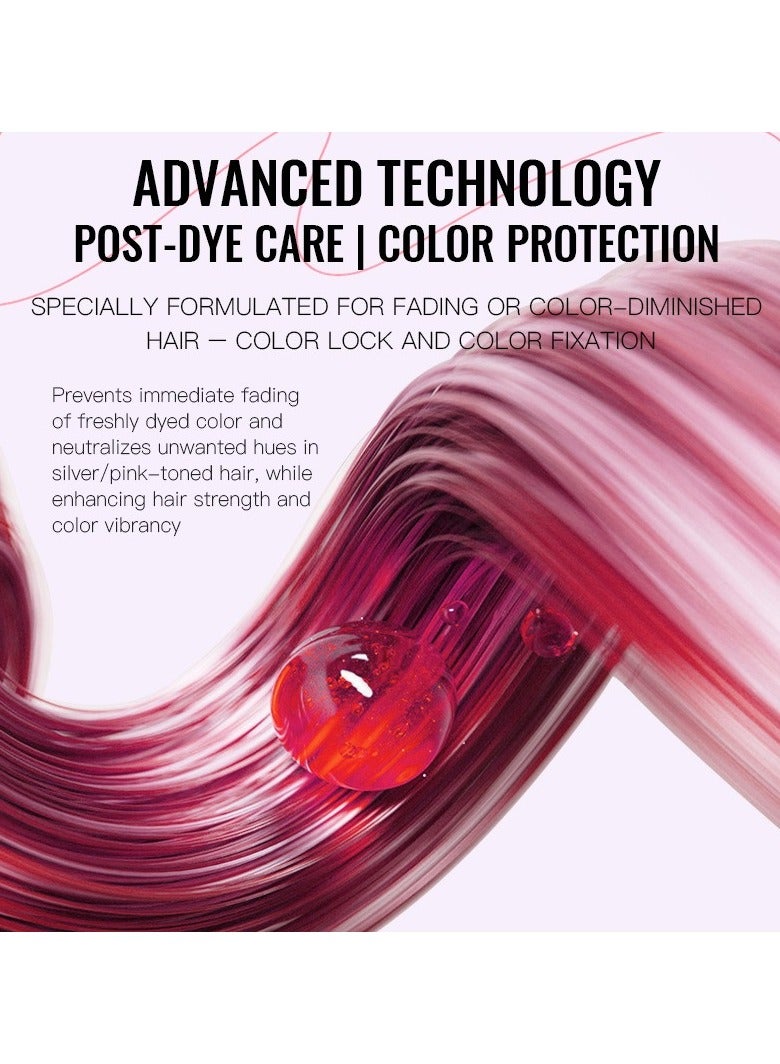 Kormesic Color Lock Pink Shampoo 300ml - Toning & Protecting - Image 4