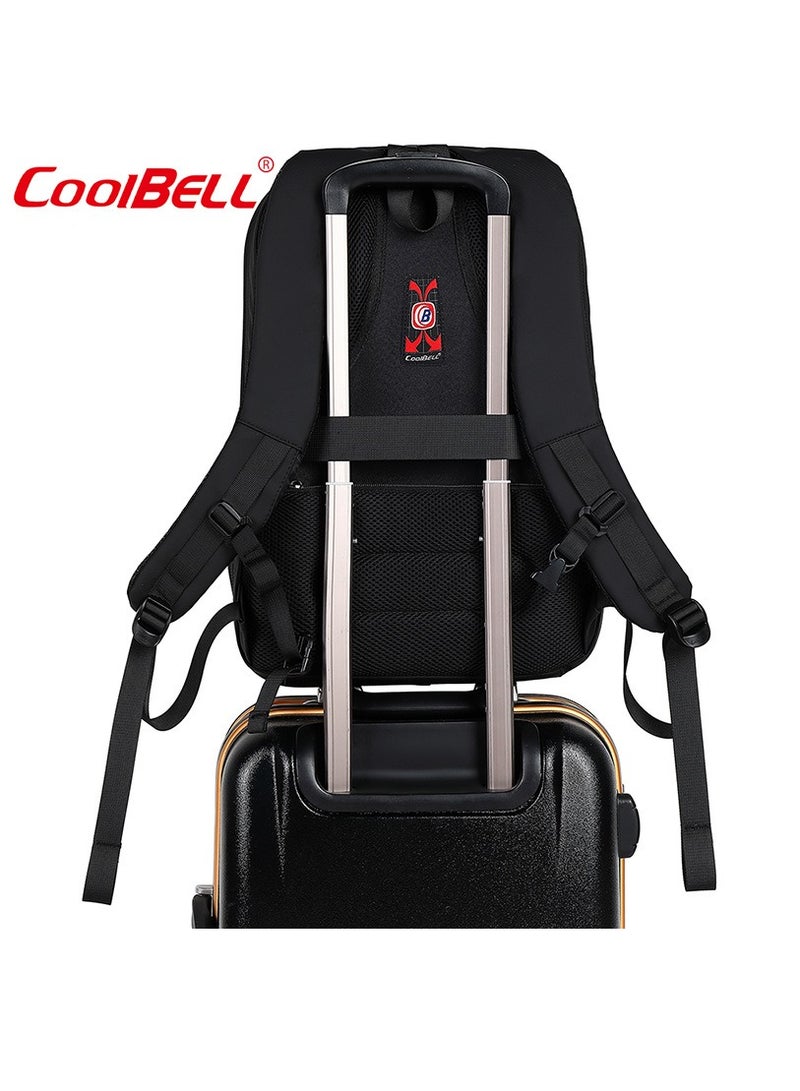 كول بيل حقيبة الظهر المضادة للسرقة مع منفذ USB للشحن - Image 5