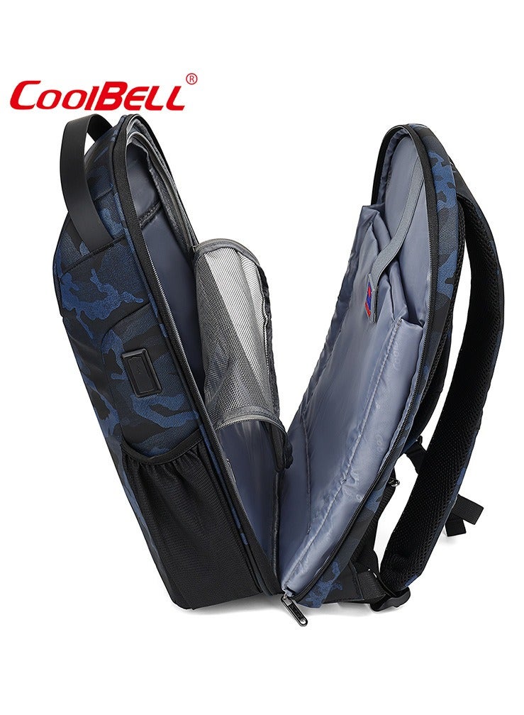 كول بيل حقيبة الظهر المضادة للسرقة مع منفذ USB للشحن - Image 3