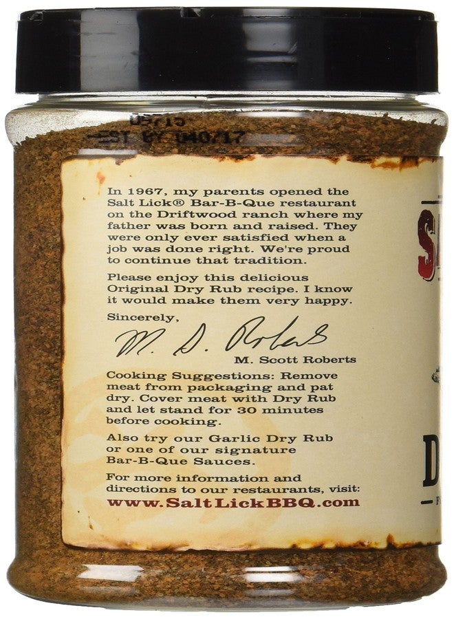 Salt Lick The Salt Lick BBQ Original Dry Rub 12 Oz (Pack of 3) - Image 2