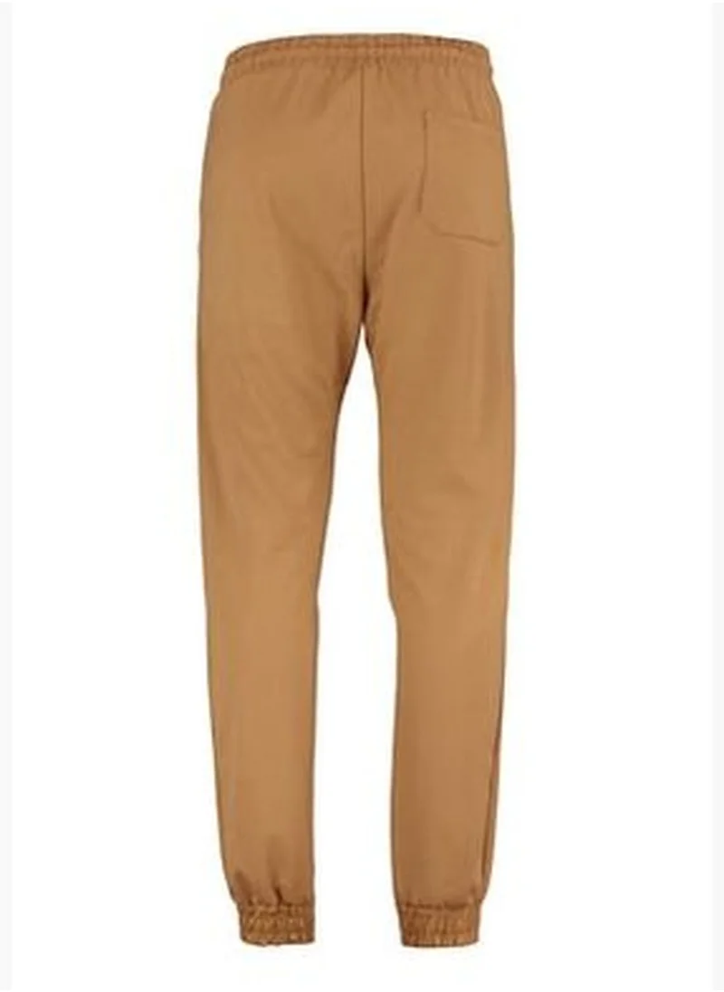 trendyol Camel Men Men's Regular/Real Cut Sweatpants TMNAW21EA0127