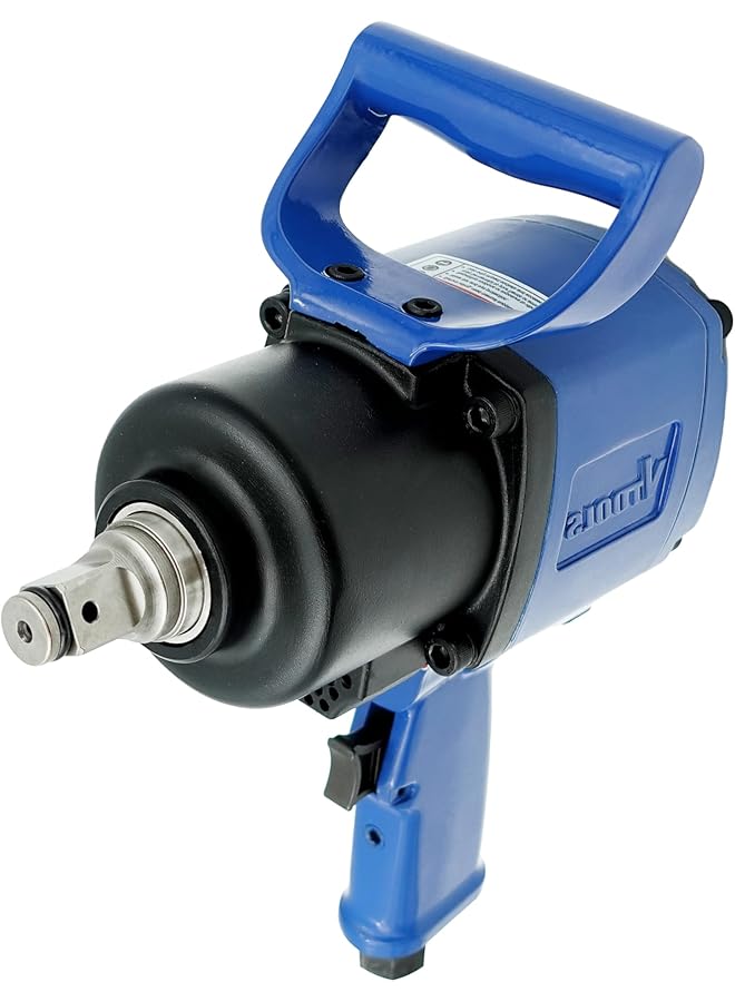 VTOOLS Air Impact Wrench 3 4 Inch Max Torque 2000 Nm Up To 4300Rpm Twin Hammer Lightweight Heavy Duty Impact Gun For Auto Repair Changing Tires And Automobile Blue Vt6106 - Image 4