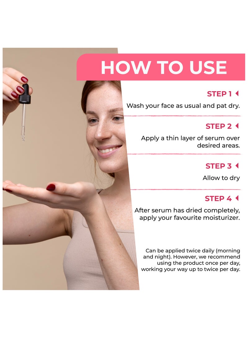 Jadole Naturals Vitamin C Serum for Face - 30ml, 20% Hyaluronic Acid & Vitamin E - Image 3