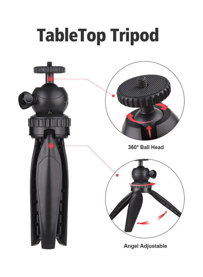 NIBEMINENT Universal Carbon Fiber Extension Pole Rod 35cm/13.8in For Camera Red  - Image 3