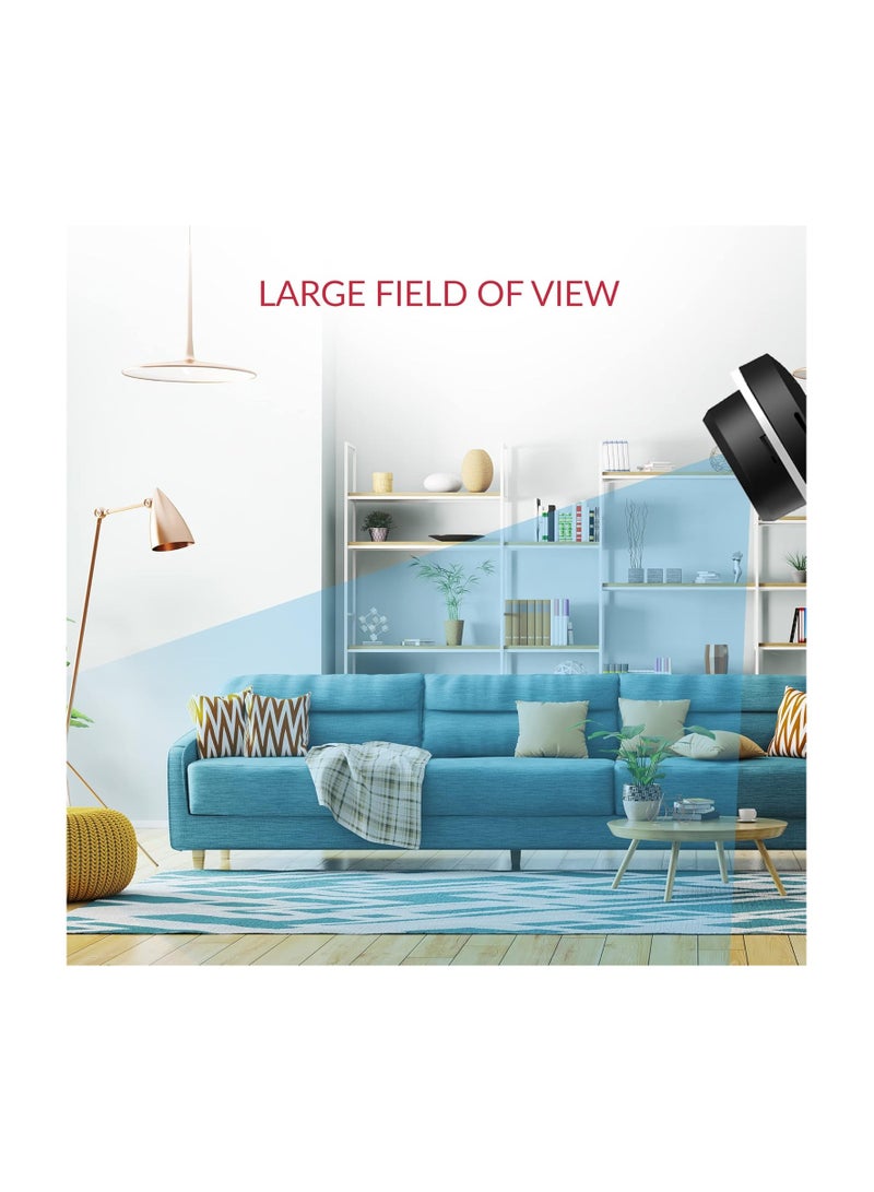 2K Home Security Camera, 2.4Ghz Indoor Camera with Person, Vehicle, Animal Smart Detection, Phone App for Baby, Pet, Dog Monitoring, Works with Alexa and Google Assistant - Image 4