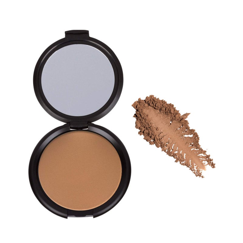 Elizabeth Mott Whatup Beaches Matte Bronzer Powder & Contour for Face, Long-Lasting Natural Sun-Kissed Bronzing Finish for All Skin Tones, Buildable Pressed Compact Makeup, Vegan & Cruelty-Free (10g) - Image 3