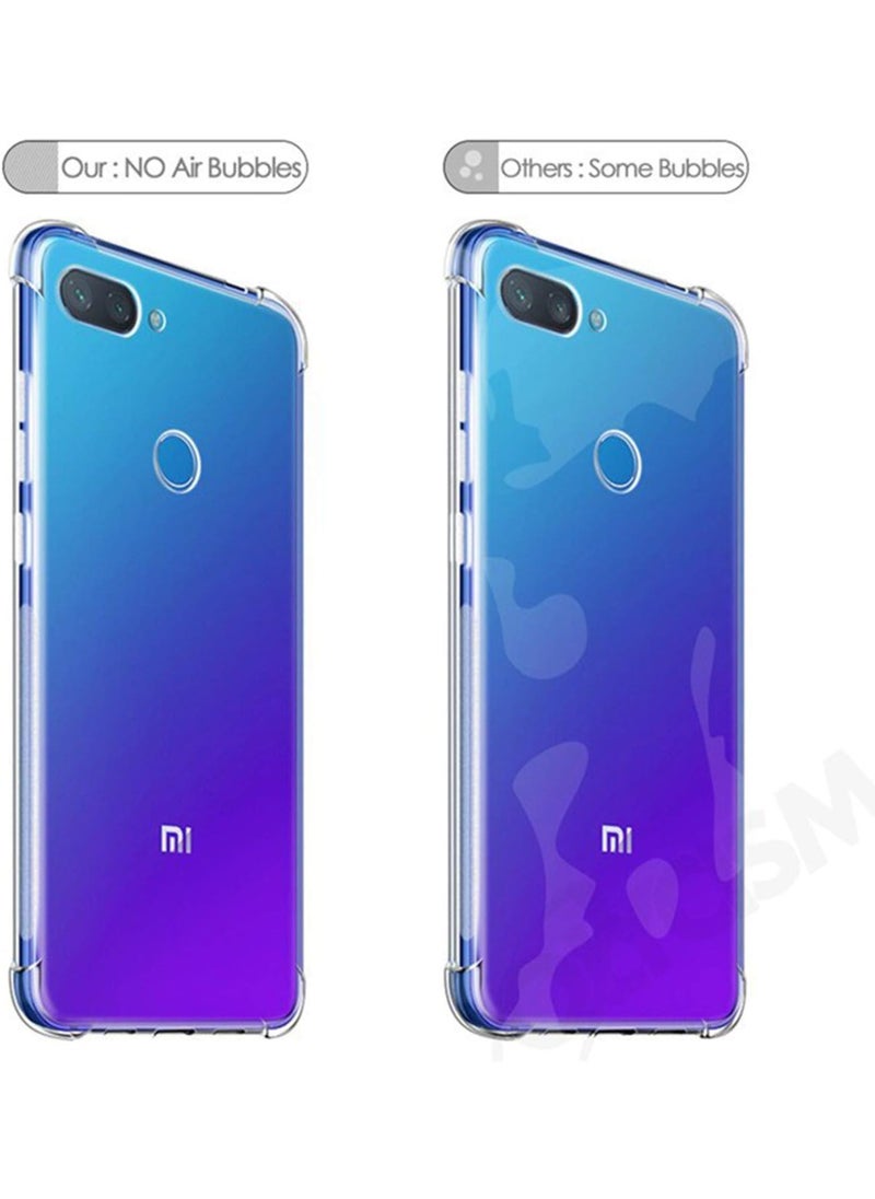 Shockproof Transparent Case Compatible with Xiaomi Mi 8 Lite