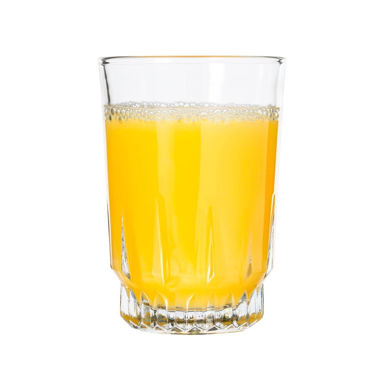 Vikko 5 Ounce Juice Glasses, Heavy Base SMALL Glassware for Drinking Orange Juice, Water, Perfect Cup for Children, Tasting, and Small Portions, Set of 6 Crystal Clear Glass Tumblers - Image 1