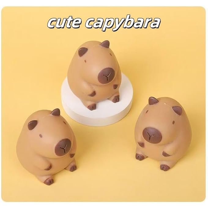 new boat Cute Capybara Stress Balls Squeeze Toy for Anxiety Relief, Capybara Squishy Toys for Adults and Kids, Squeeze Balls,Stretch and Squeeze Toys, Cute AnimalStress Relieve Toy,Ideal for Autism, ADHD - Image 5