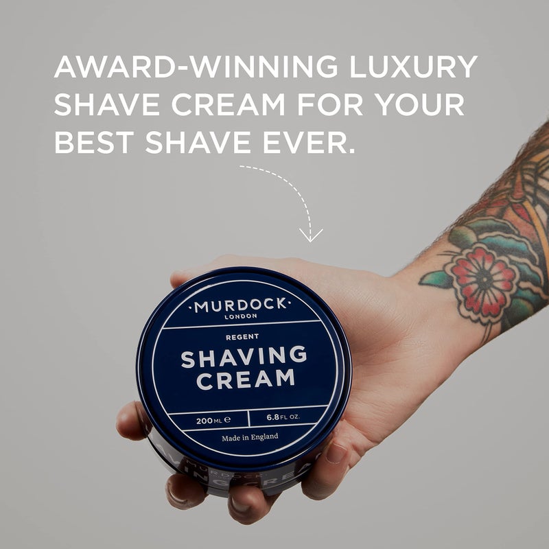 Murdock London كريم حلاقة ماردوك لندن | قوام غني فاخر يلين ويهدئ | صنع في إنجلترا | قد يختلف التغليف - Image 2