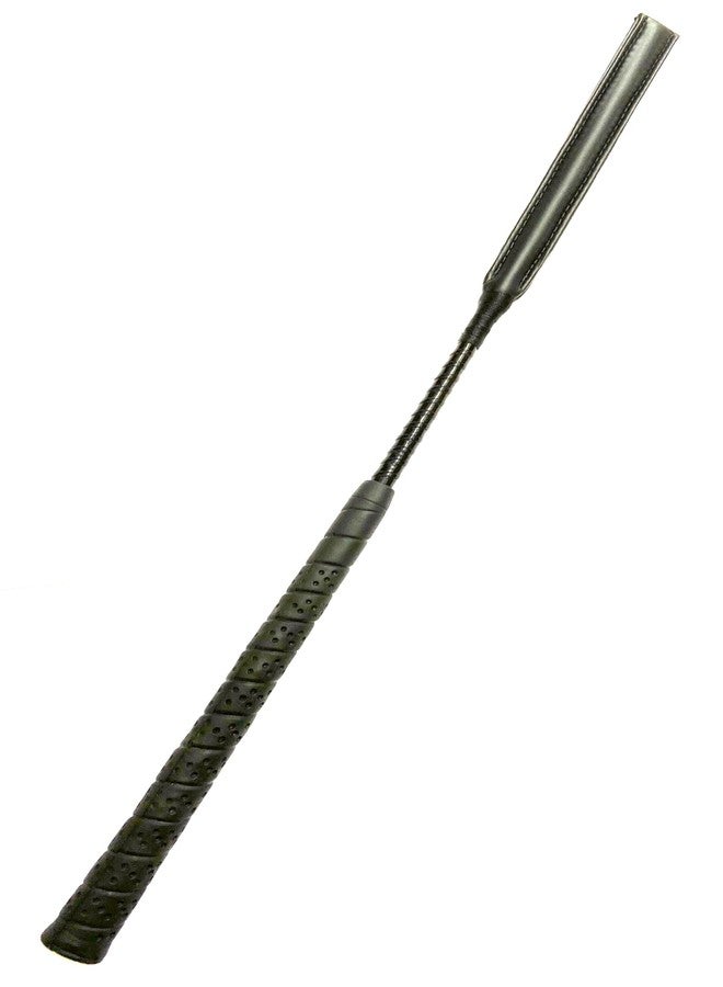 PETS TRIANGLE Dog Training Leather Stick: Elevate Your Morning Walks (Black) - Image 1