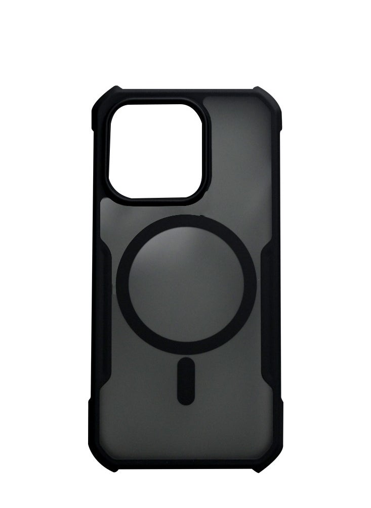 Xundo XUNDO BEATLE MAGSAFE SERIES MATT SKIN HARD CASE IPHONE 15 PRO MAX BLACK  - Image 1