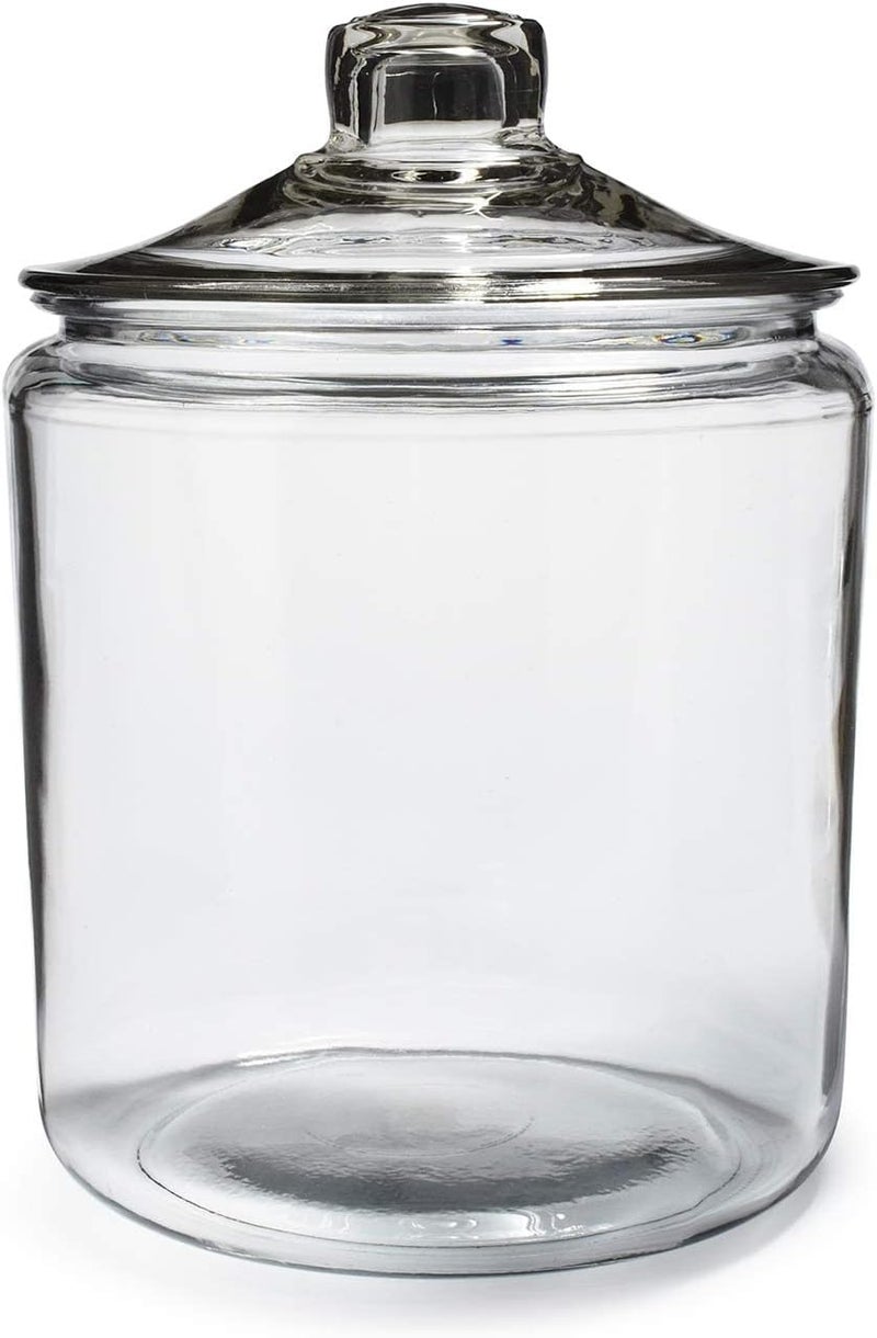 Anchor Hocking 1 Gallon Heritage Hill Glass Jar with Lid - Image 3