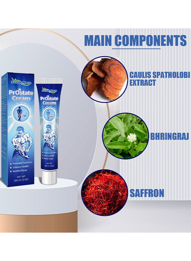 SOUTH MOON Men Prostate Enhance Cream Reduce Frequent Urination For Men Health Care Treatment 20G  - Image 2