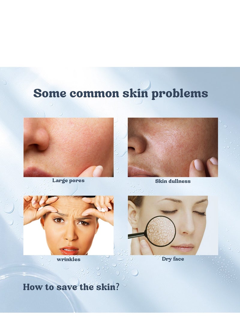 إيلهو قناع هيدروجيل وبيو-كولاجين ليلي منخفض الجزيئات للترطيب العميق وشد مسام البشرة وتنظيفها من بيودانس | عبوة 4 قطع × 34 جرام، حساس، مزيج، جاف - Image 4