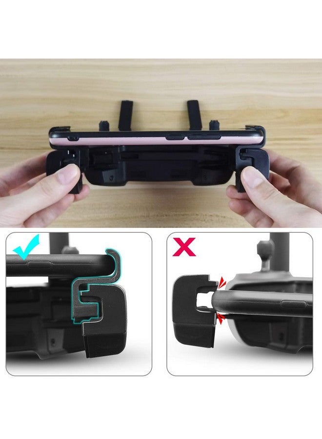 هيار سي حامل هاتف HeiyRC بسمك 0.31-0.47 بوصة وسمك 8-12 مم لـ DJI Mavic Mini Se Mavic Pro 2 Zoom Air Spark مشبك تثبيت الهاتف بجهاز التحكم عن بعد - Image 3