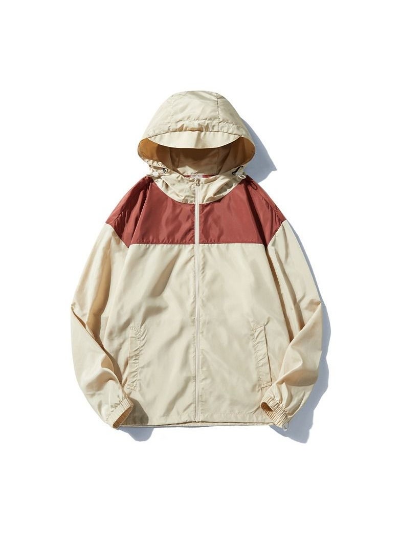 Loquat Outdoor UV Resistant Waterproof Breathable Sunscreen Overcoat 