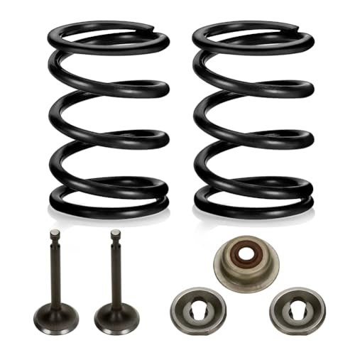 FVRITO 26lb Valve Springs with Retainer Kit for Predator 212cc 196cc 224cc GX160 GX200 Non Hemi 55HP 65HP OHV Clone Engine Powerhorse Coleman CT200U BT200X Mini Bike Go Kart Performance Parts - Image 1