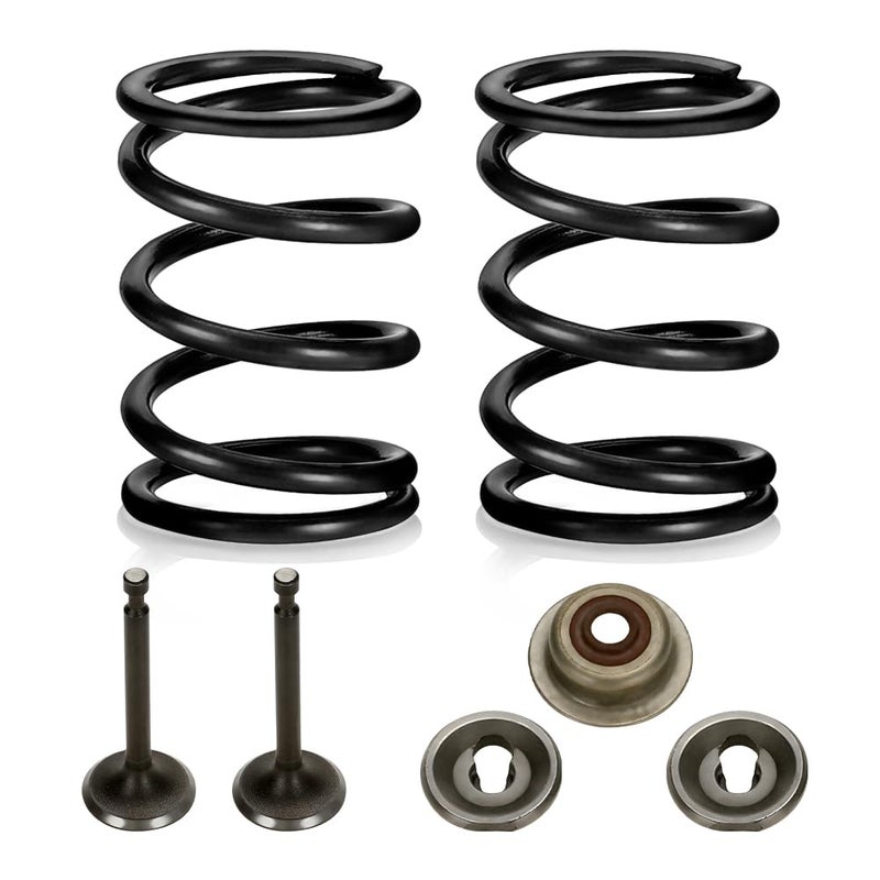 FVRITO 26lb Valve Springs with Retainer Kit for Predator 212cc 196cc 224cc GX160 GX200 Non Hemi 55HP 65HP OHV Clone Engine Powerhorse Coleman CT200U BT200X Mini Bike Go Kart Performance Parts - Image 2