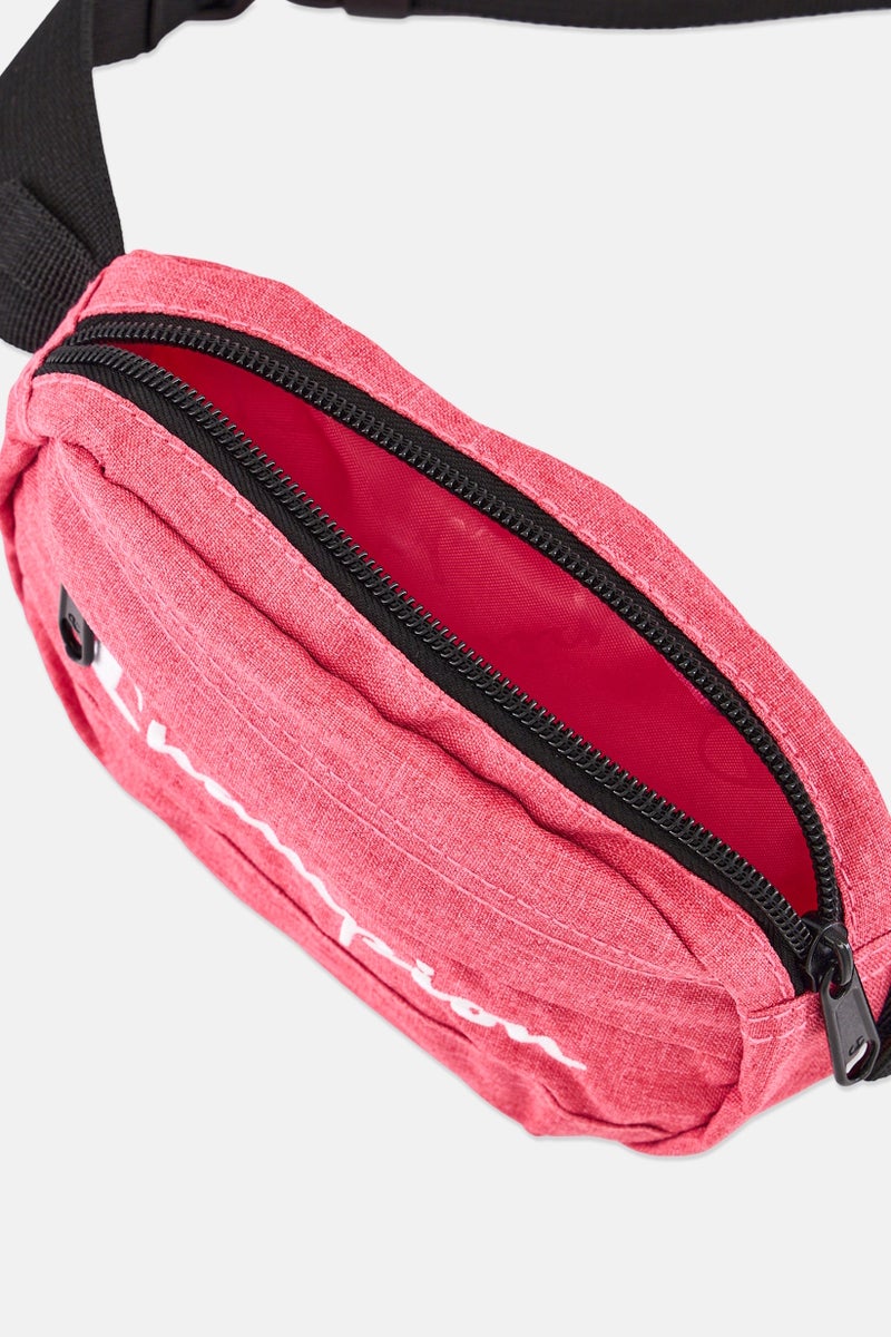 Champion Men Embroidered Logo Fanny Pack, Pale Pink - Image 3