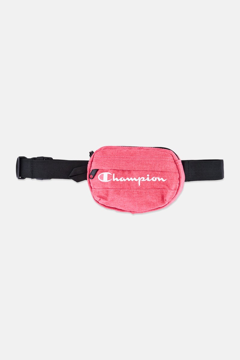 Champion Men Embroidered Logo Fanny Pack, Pale Pink - Image 1