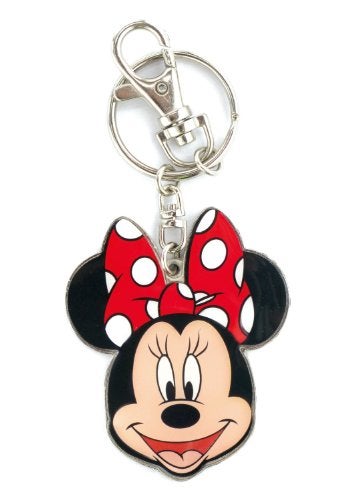 Disney Minnie Two Sided Colored Pewter Key Ring - Image 2