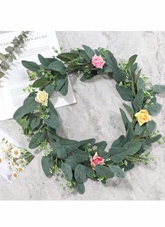 Y&D 20pcs Eucalyptus Leaves Stems Artificial Silver Dollar Plant for Wedding Bridal Bouquets, Floral Arrangements, Home Decor  - Image 5